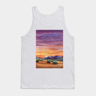 Napa Valley California wine lover vineyard Tank Top